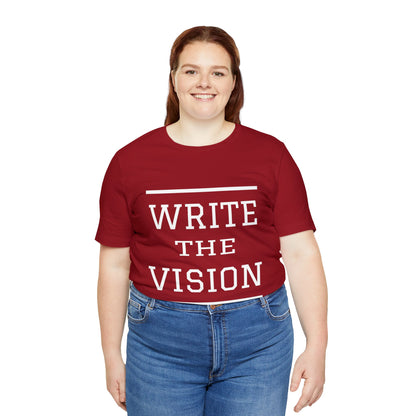 Write the Vision (White Lettering)