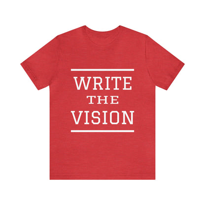 Write the Vision (White Lettering)