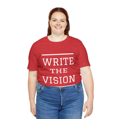 Write the Vision (White Lettering)