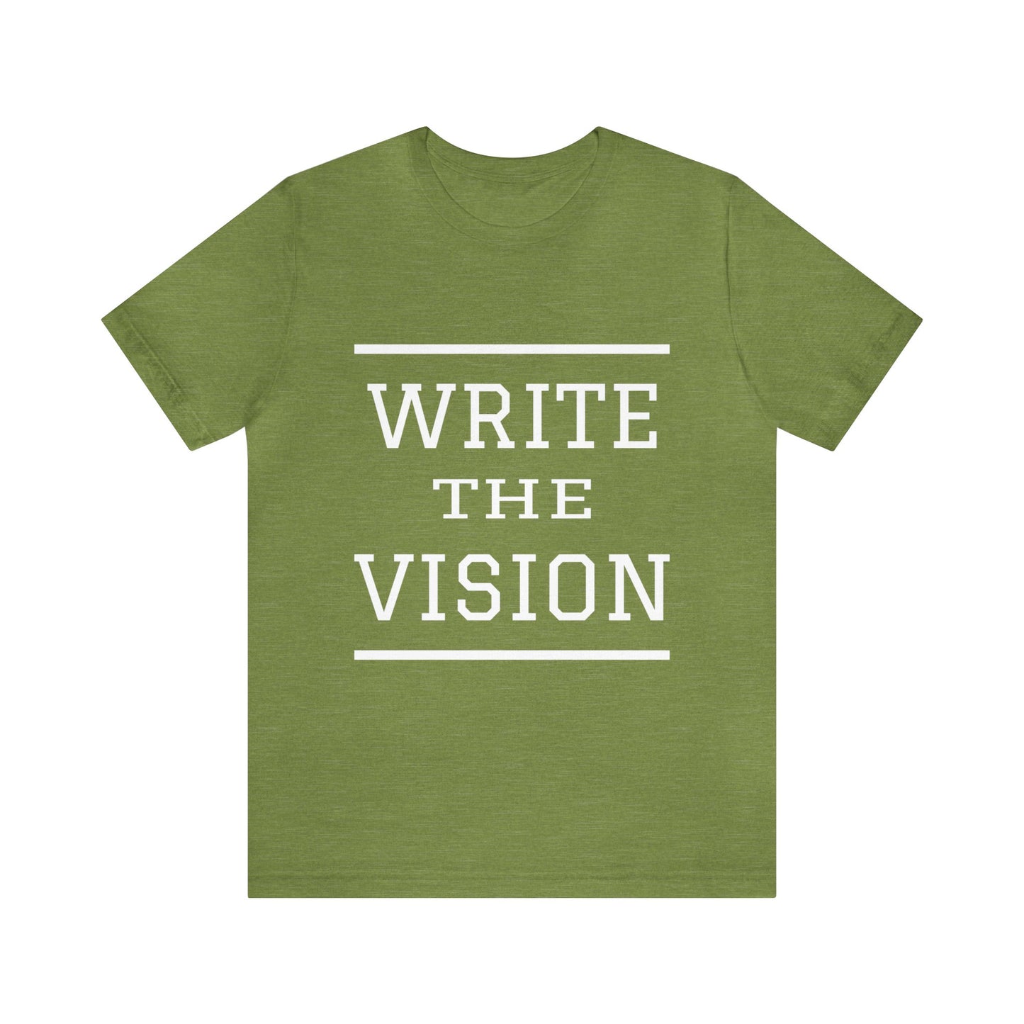 Write the Vision (White Lettering)