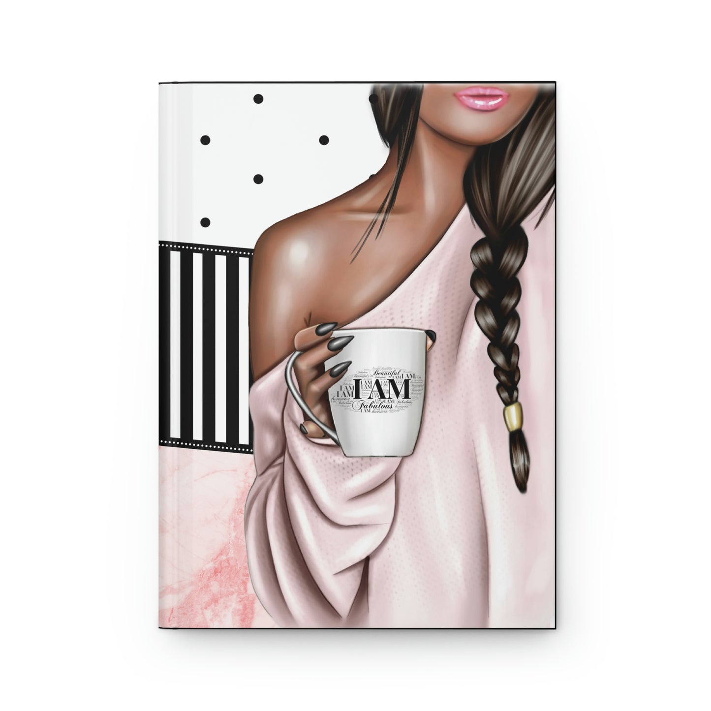 I AM (Brown) Hardcover Journal Matte