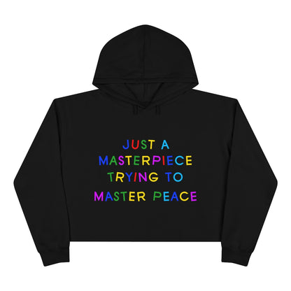 Master Peace Crop Hoodie