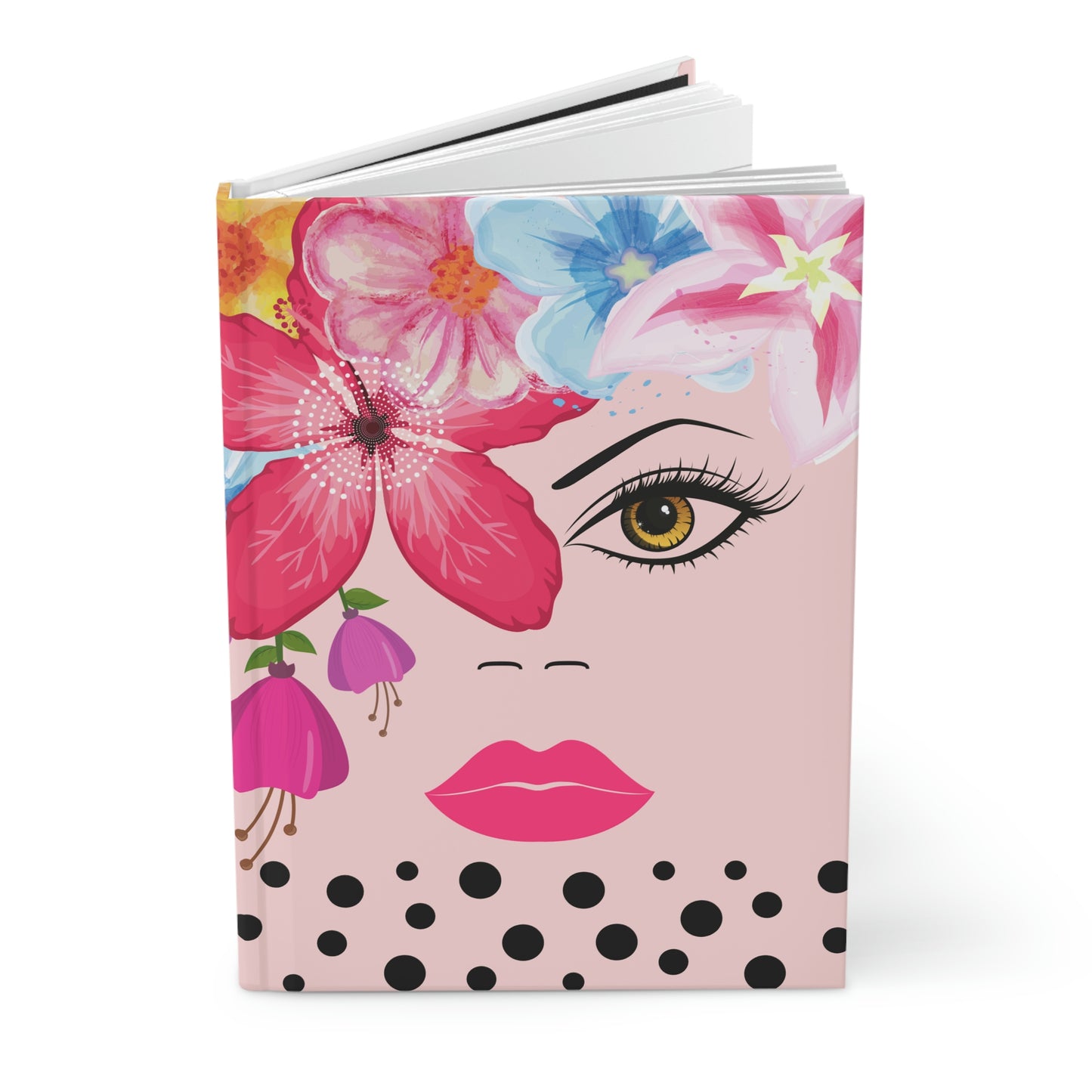 Queen Pink Hardcover Journal Matte