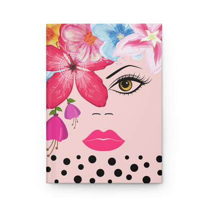 Queen Pink Hardcover Journal Matte