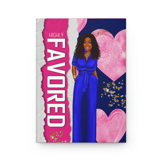 Highly Favored Hardcover Journal Matte