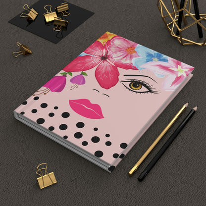 Queen Pink Hardcover Journal Matte