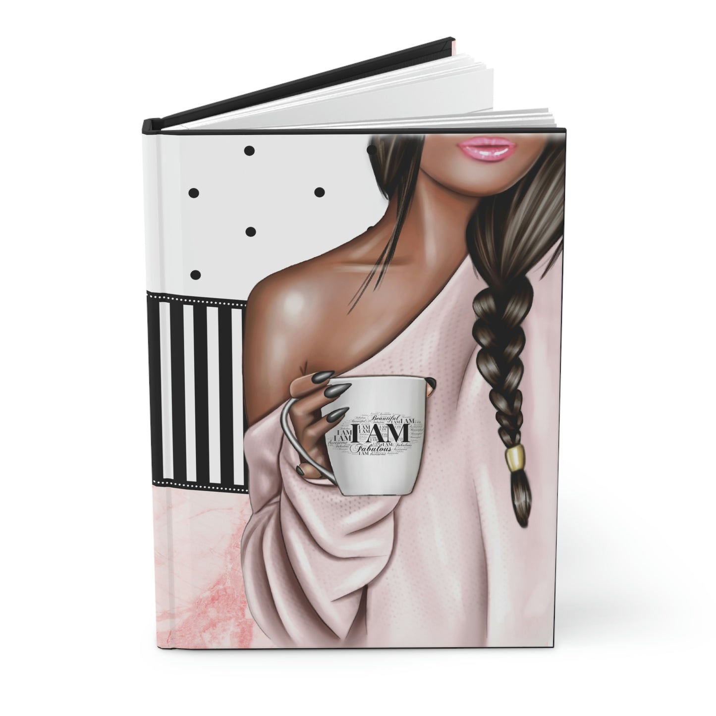 I AM (Brown) Hardcover Journal Matte