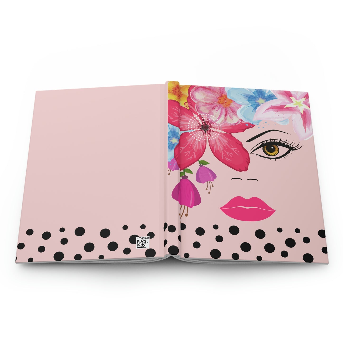 Queen Pink Hardcover Journal Matte