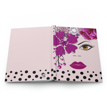 Queen Purple Hardcover Journal Matte