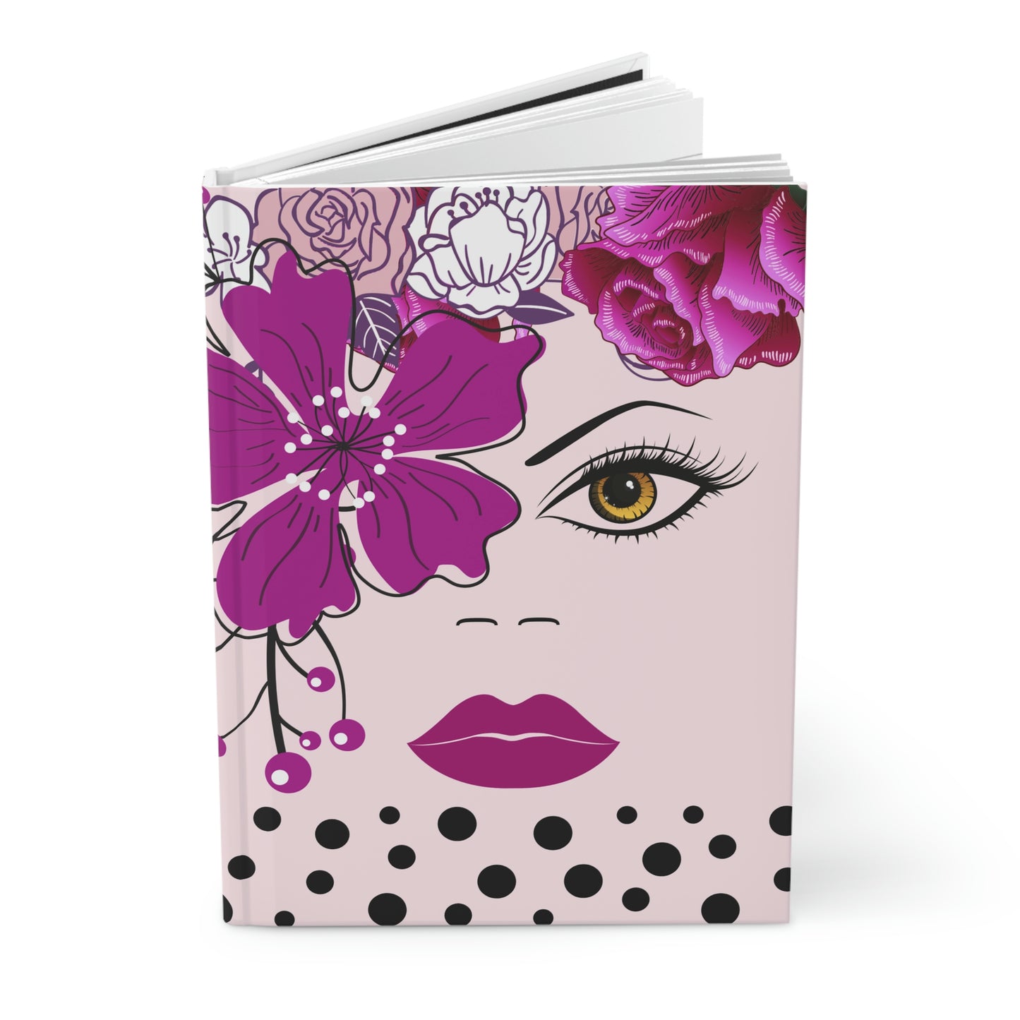 Queen Purple Hardcover Journal Matte