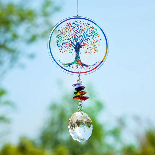 Chakra Tree of Life Suncatcher