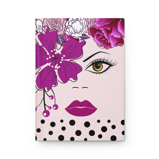 Queen Purple Hardcover Journal Matte