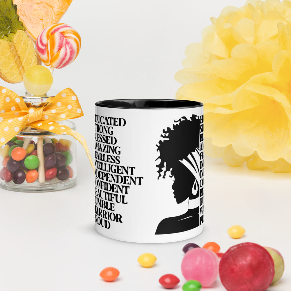 “I AM All These Things” Mug with Color Inside