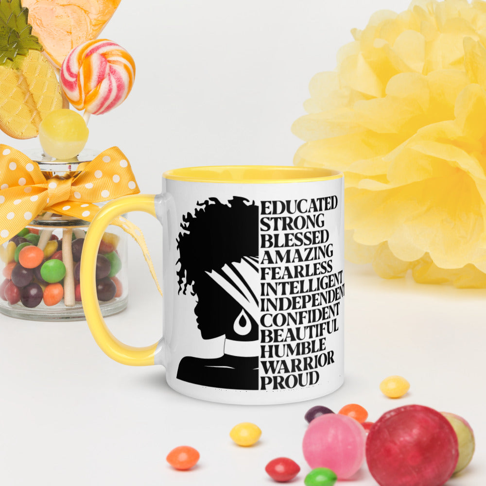 “I AM All These Things” Mug with Color Inside